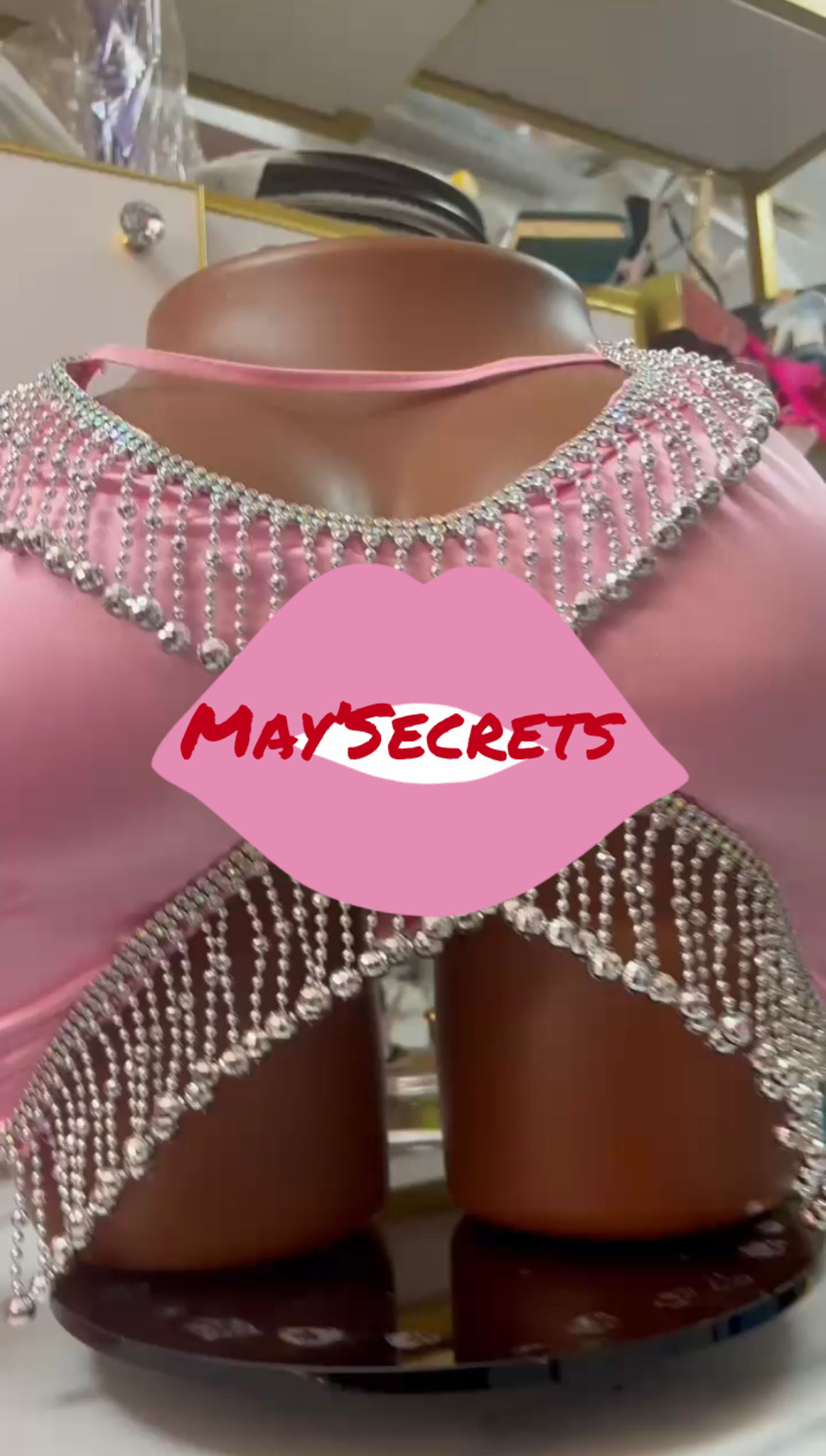 💎 Ensemble Lingerie Strass Luxe - Audace & Éclat 💎