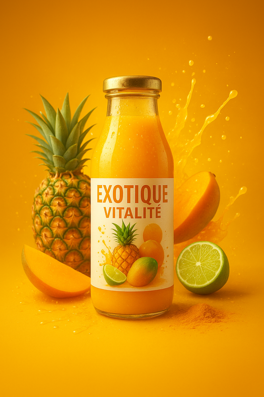 🥭 Jus Exotique Vitalité – Boost Naturel & Énergie Tropicale