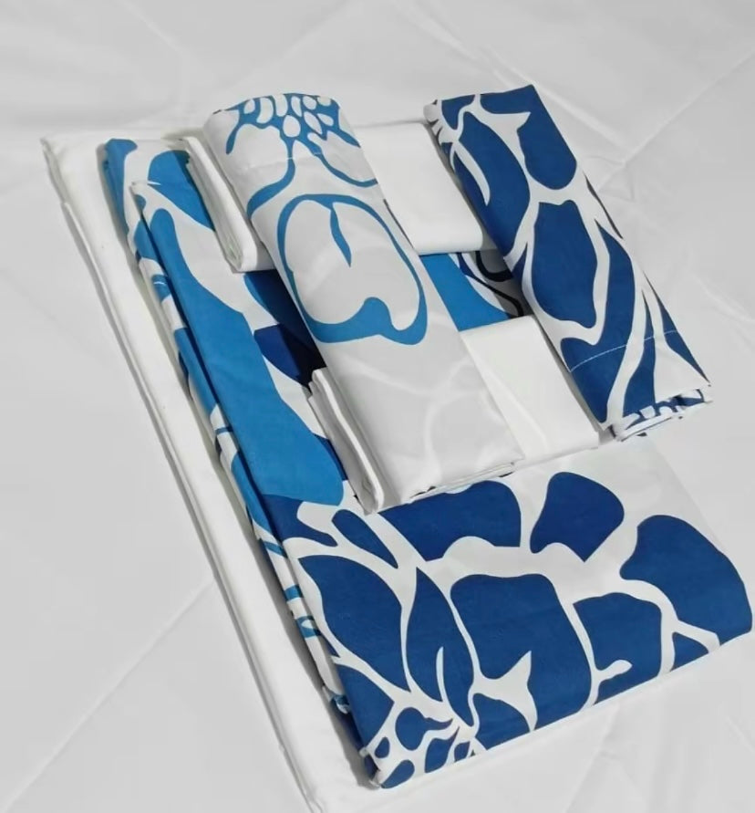 Draps 6 Pièces Coton Pakistan | Luxe & Douceur | Parure Complète