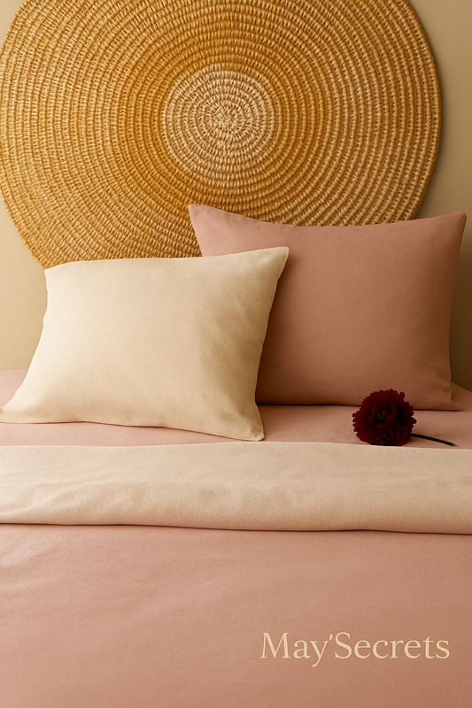 🛏️ Draps Pur Coton 4 places