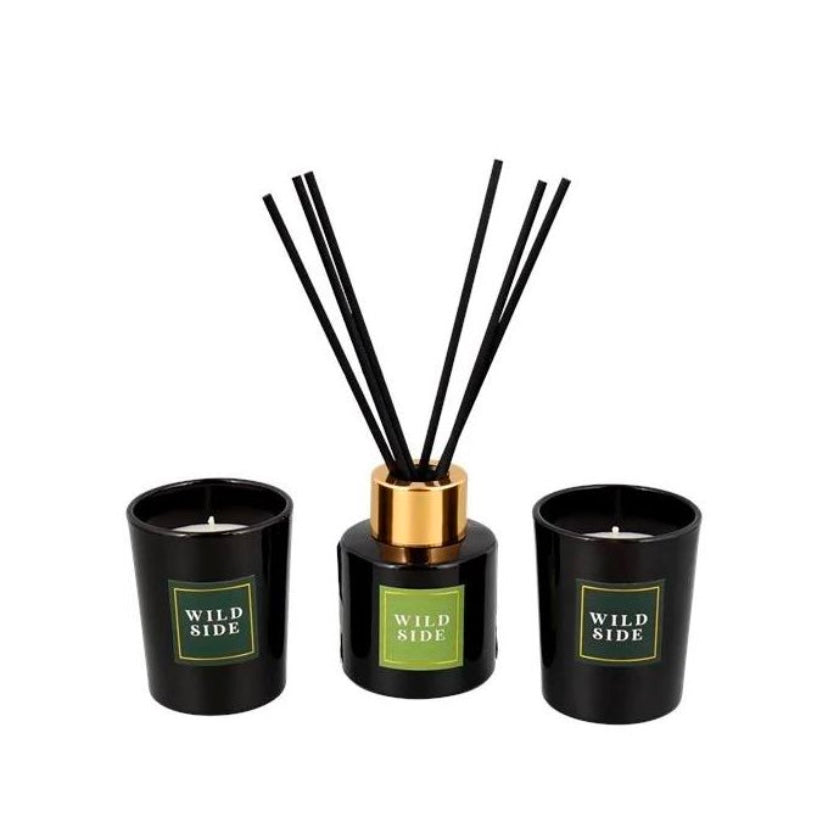 ✨ Coffret bougie & diffuseur parfumé – Élégance et bien-être