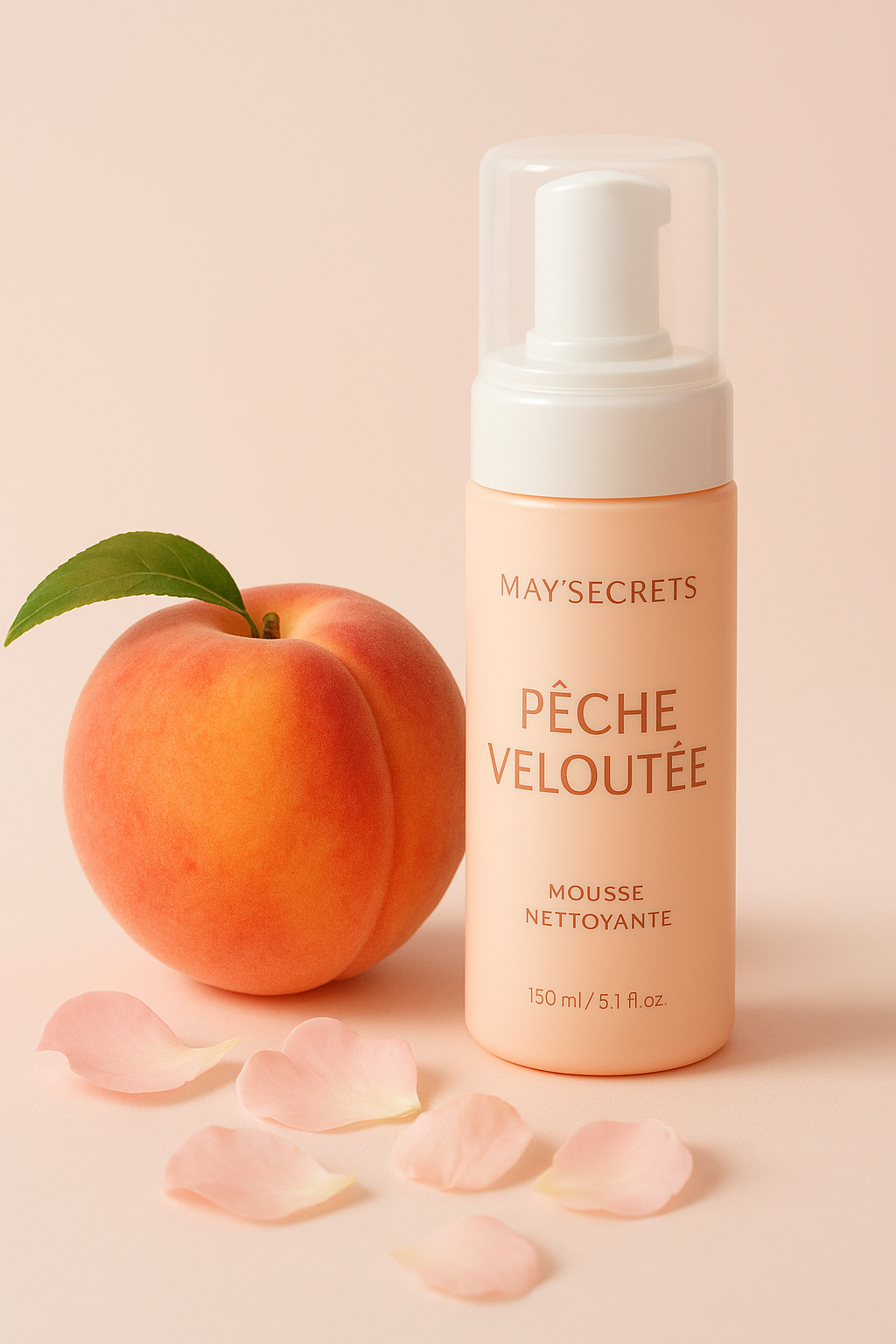 🍑 Mousse Intime Pêche Veloutée – May’Secrets
