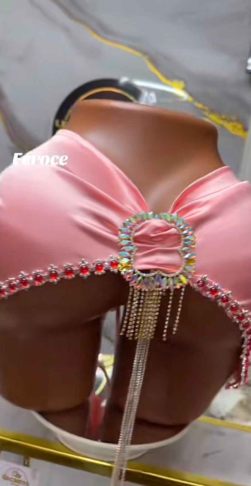 💎 Ensemble Lingerie Strass Luxe - Audace & Éclat 💎