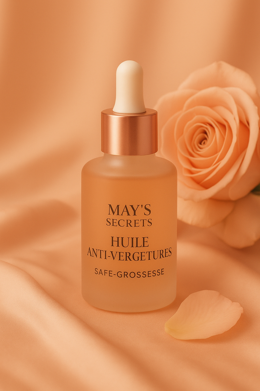 🌸 Huile Anti-Vergetures Safe-Grossesse