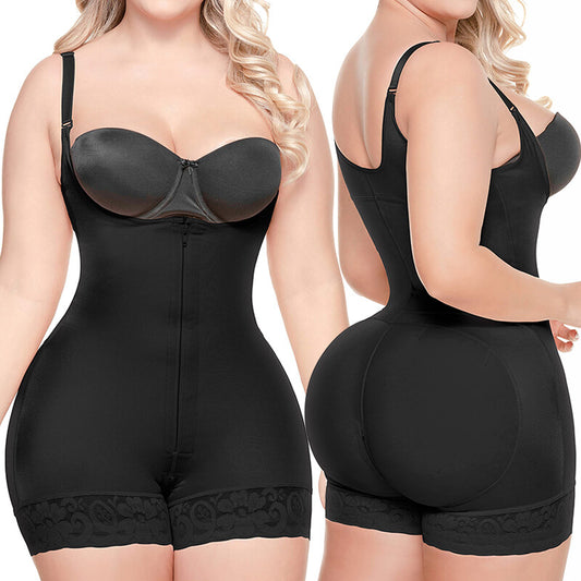 Body gainant sculptant taille haute – Effet ventre plat & hanches dessinées