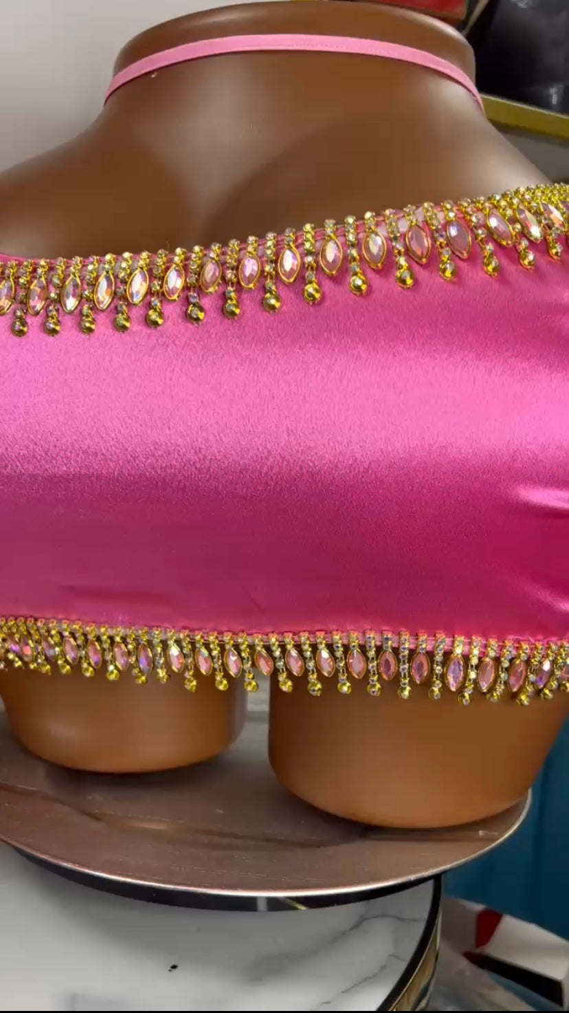 💎 Ensemble Lingerie Strass Luxe - Audace & Éclat 💎