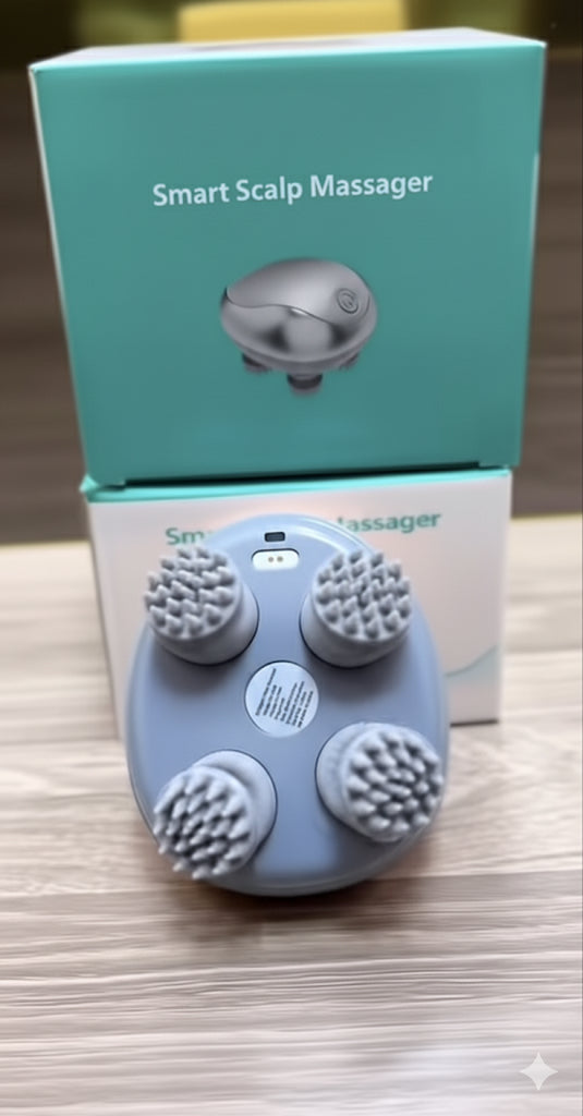 Masseur Corporel et Cuir Chevelu 3D Intelligent - Relaxation Complète Tête & Corps