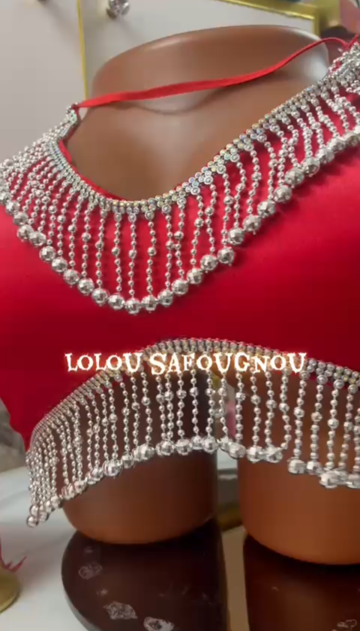 💎 Ensemble Lingerie Strass Luxe - Audace & Éclat 💎