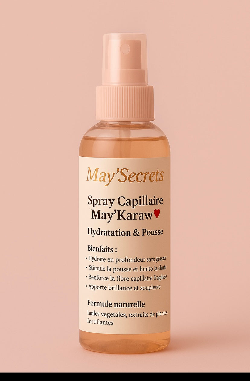 Spray Capillaire Hydratant & Fortifiant- May’Karaw