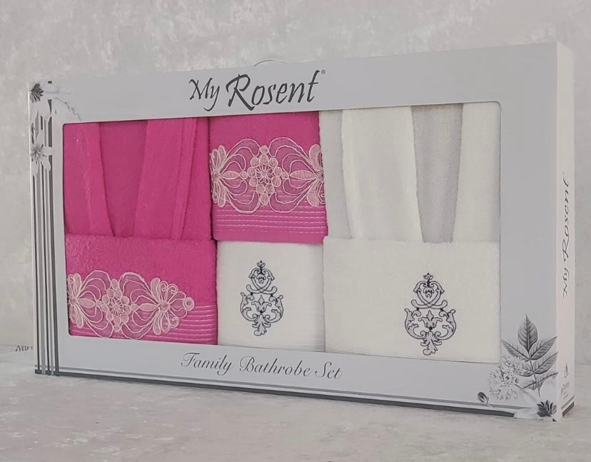 🛁 Set Peignoir & Serviettes – My Rosent