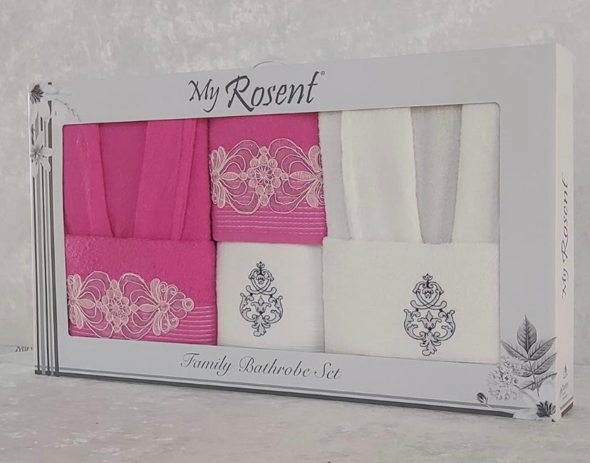 🛁 Set Peignoir & Serviettes – My Rosent