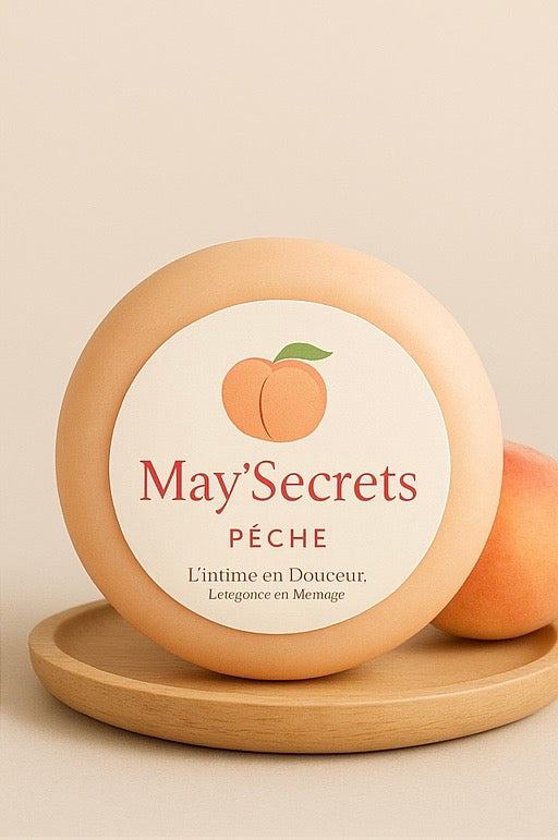 Savon Intime Naturel Pêche – May’Secrets 🍑