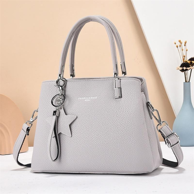 Sac à Main Élégant Femme – Grand Format Structuré avec Bandoulière