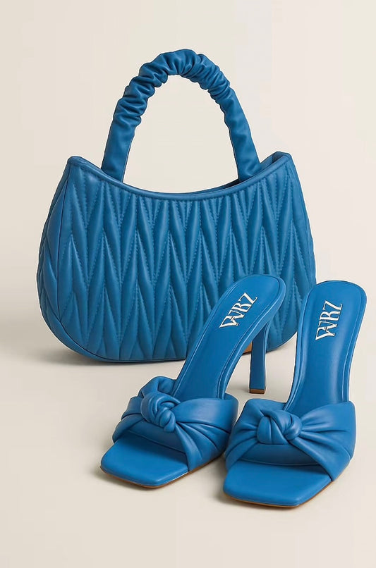 Ensemble Glamour Sac & Mules à Talons