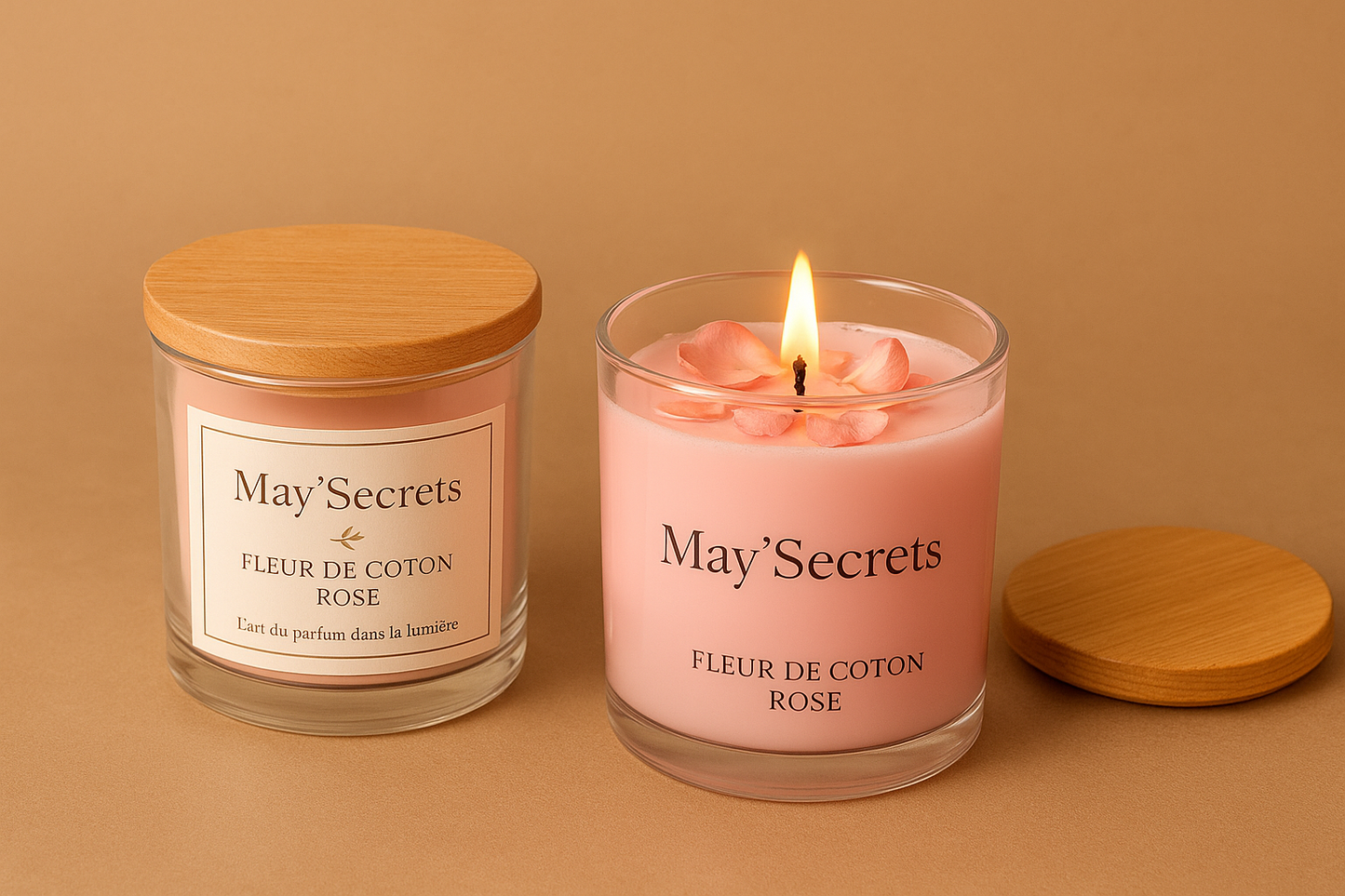 🕯️Bougie Parfumée à la Cire
