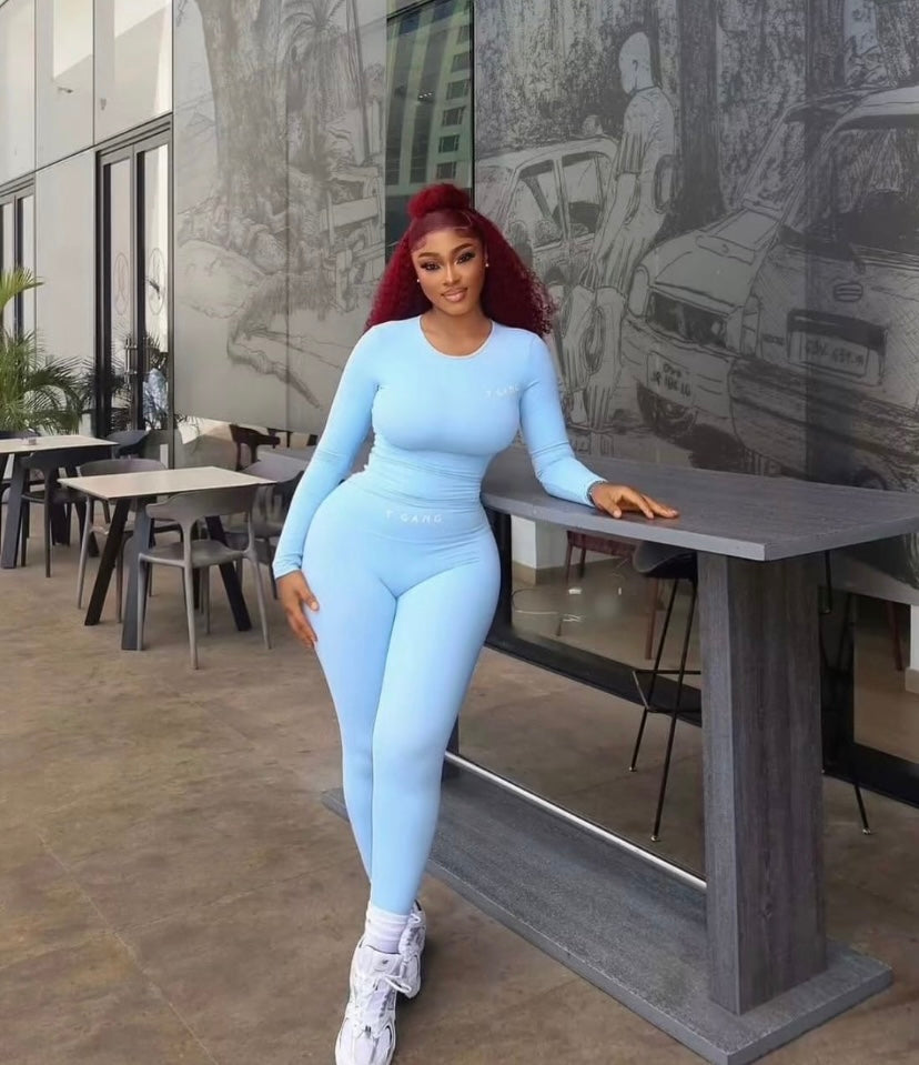 Ensemble Sport & Casual Fit – Confort sculptant, tendance & extensible