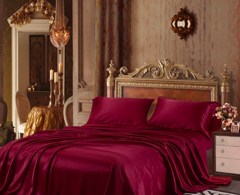 Drap en satin de soie – Luxe & Sensualité