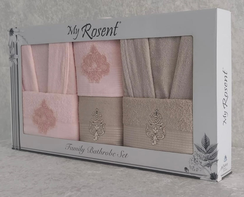 🛁 Set Peignoir & Serviettes – My Rosent