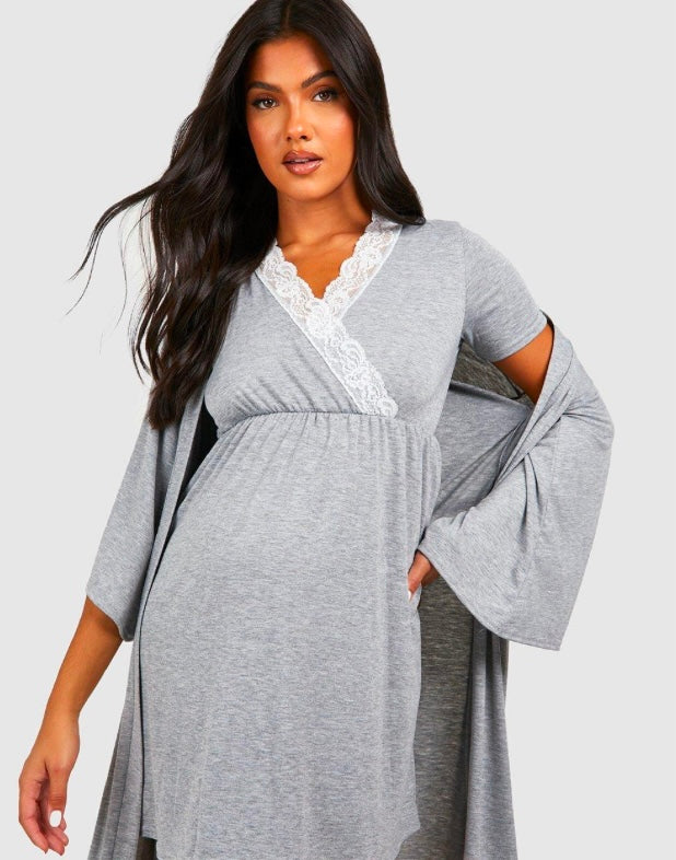 Ensemble de nuit de maternité Coton