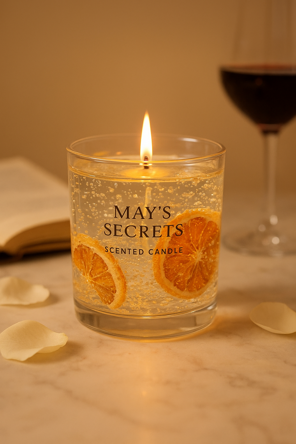 ✨ Bougie parfumée May’s Secrets – Élégance & Raffinement ✨