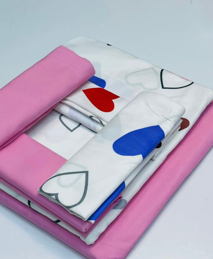 Draps 6 Pièces Coton Pakistan | Luxe & Douceur | Parure Complète