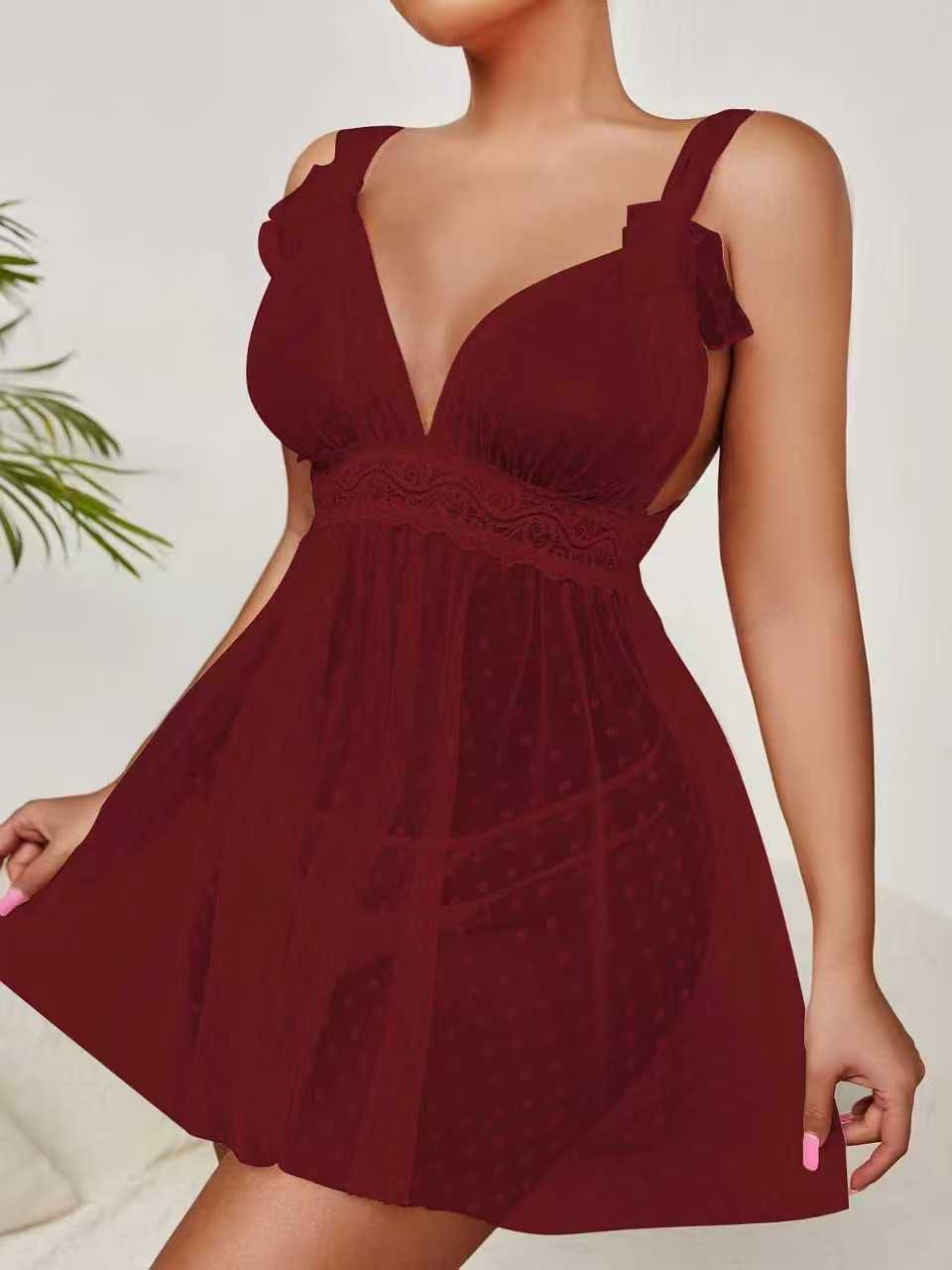 Nuisette Voile Romance – Spécial Big Size