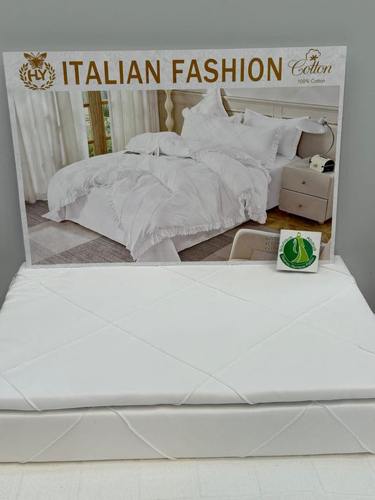 Parure de Lit Italian Fashion – 100% Coton Premium