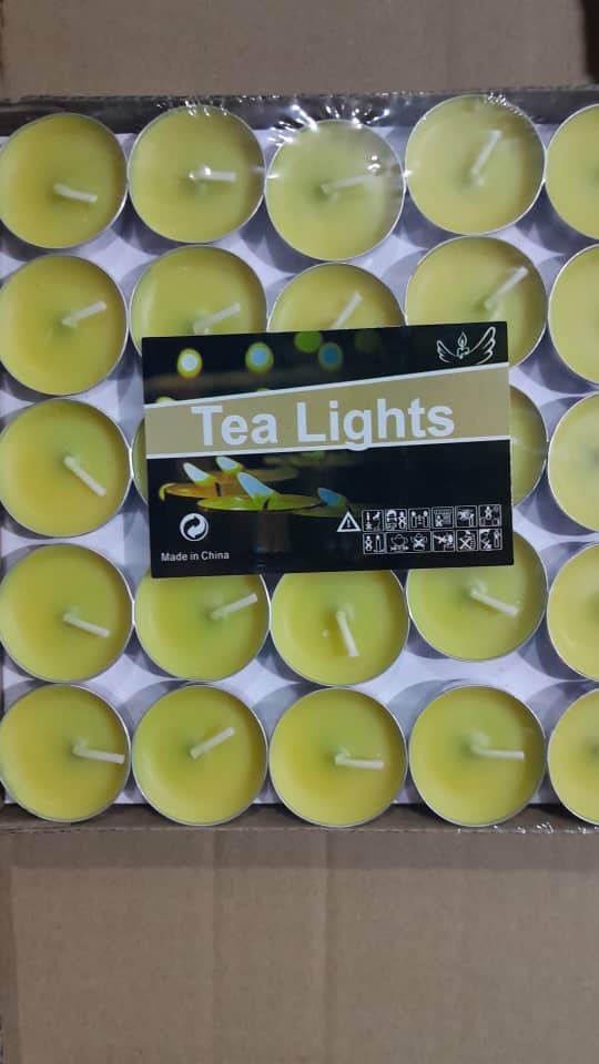 Bougies Chauffe-Plat – Pack de 50 Tea Lights