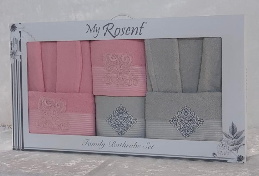 🛁 Set Peignoir & Serviettes – My Rosent