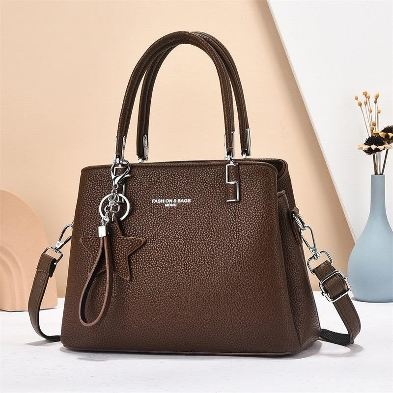 Sac à Main Élégant Femme – Grand Format Structuré avec Bandoulière