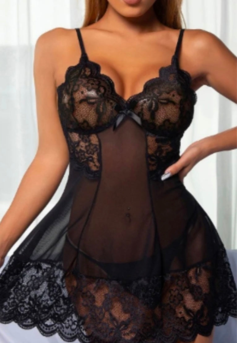 Nuisette en dentelle "Séduction" | May’Secrets