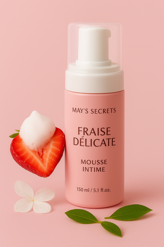 Mousse Intime à la Fraise Délicate pour une Fraîcheur Optimale