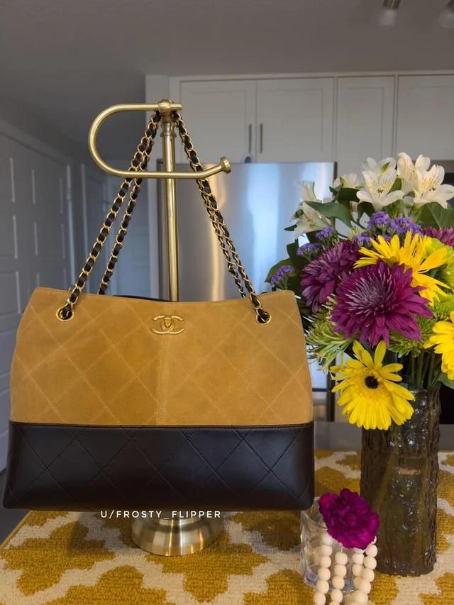 Sac à main femme matelassé bicolore – Chaîne & élégance chic