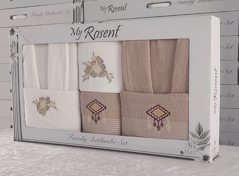 🛁 Set Peignoir & Serviettes – My Rosent