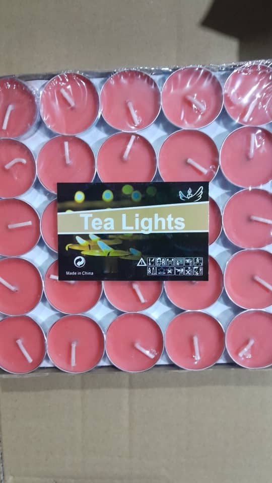 Bougies Chauffe-Plat – Pack de 50 Tea Lights