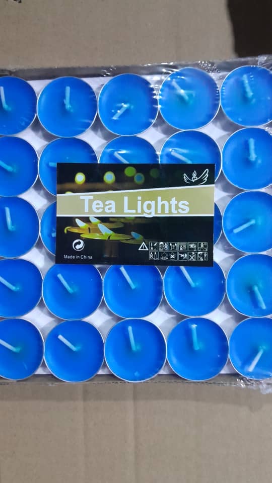Bougies Chauffe-Plat – Pack de 50 Tea Lights